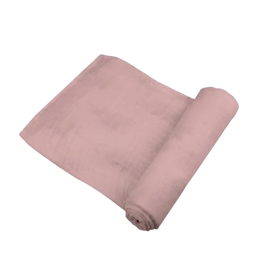 Newcastle Classics‎ Pink Rose Bamboo Muslin Swaddle 47